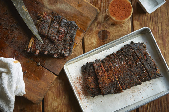 Pork ribs with dry rub