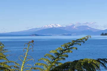 Foto auf Acrylglas Neuseeland Blick auf den Lake Taupo, Neuseeland