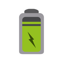 Rechargeable battery symbol icon vector illustration graphic design