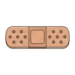Medical bandage symbol icon vector illustration graphic design