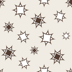 Abstract geometric seamless pattern. Vector illustration