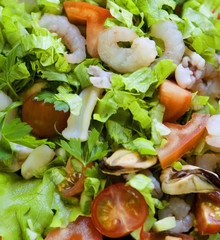 salad. japanese food.