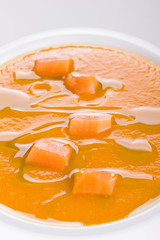 Pumpkin soup.