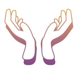 open hands icon