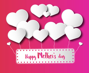 Happy Mother's day red Card