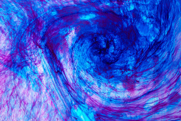 Red and Blue Paint Swirl 3