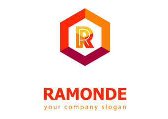 letter R logo Template for your company