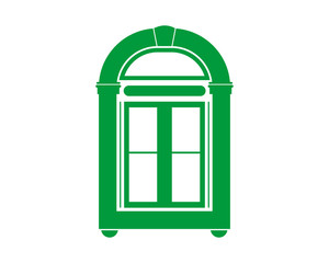 green window icon interior exterior furnishing furniture household
