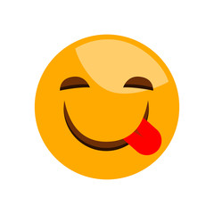 Fototapeta premium Smile icon. Emotion smile. Vector Illustration