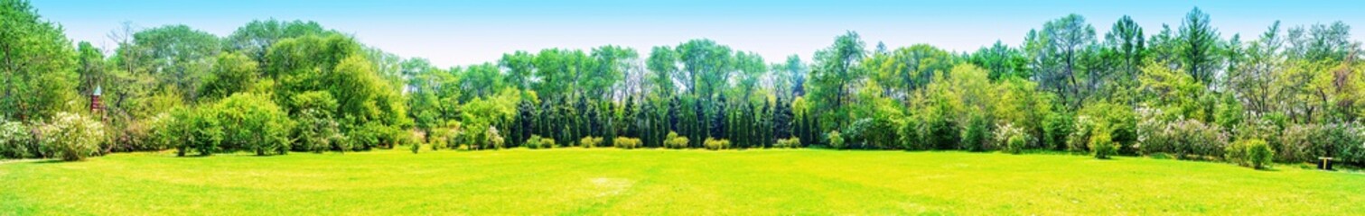 Fototapeta na wymiar Park in early spring. Located in Shenyang Botanical Garden, Shenyang, Liaoning, China.