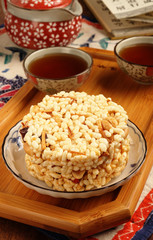 Taiwan's hakka  traditional cuisine - rice cake