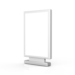 Rectangle light box mockup