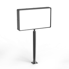 Tall light box mockup