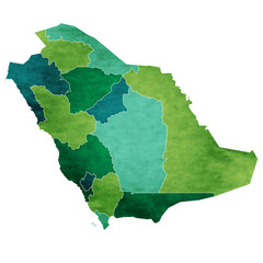 サウジアラビア　地図　国　アイコン