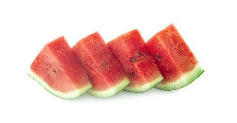 watermelon on white background