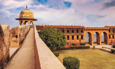 Fototapeta premium Historic Jaigarh Fort Jaipur Rajasthan, India.