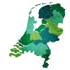 オランダ　地図　国　アイコン