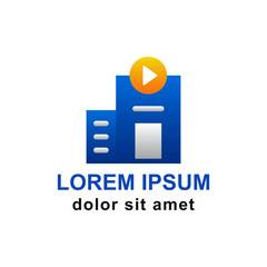 Media Recording Company Logo Vector