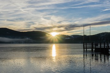 Sonne am Titisee