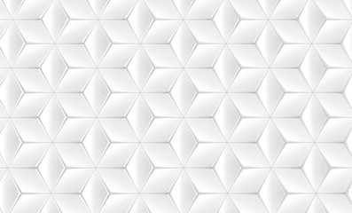 Elegant white geometric background