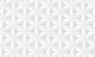 Elegant white geometric background