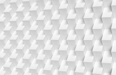 White cubes background