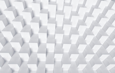 White cubes background