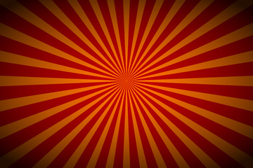 Background with retro rays