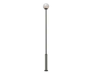 Lighting pole with lamp