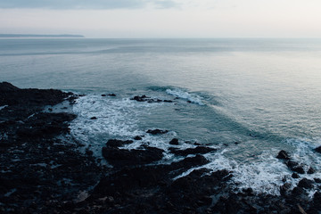 Waves coming in Granville
