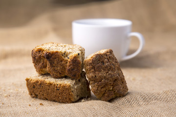 Rusks close-up