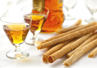 Barquillos or neules