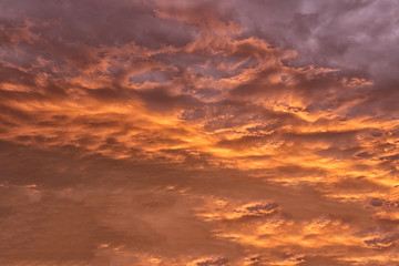 clouds and a ray of light