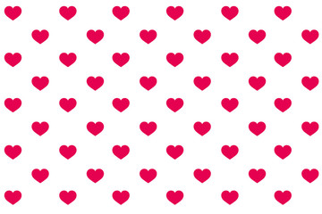 一番基本的なハート模様　heart pattern 　wallpaper	