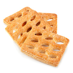 Square perforated cookie