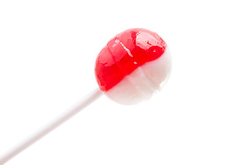 lollipop on a stick isolated