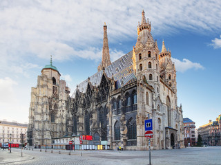Fototapeta premium Wiedeń - Katedra św. Stefana, Austria