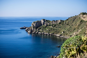 Fototapeta na wymiar Capo Milazzo, provincia di Messina (Sicilia)