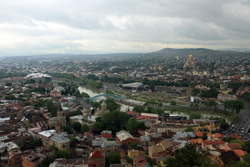 Fototapeta na wymiar Tbilisi, capital city of Georgia