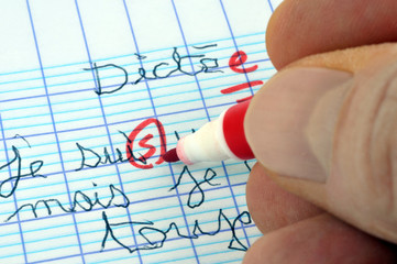 Les fautes d'orthographe