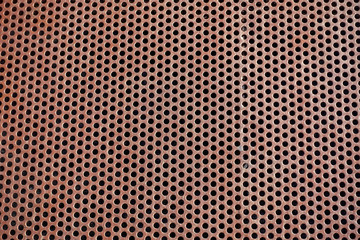 Textur rostiges Lochblech