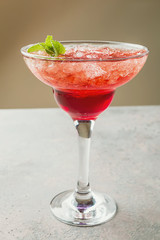 Fresh margarita cocktail