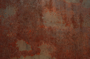 Rust metal background