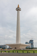 Obraz premium MONAS das Wahrzeichen der Stadt Jakarta