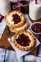 Traditional mini cheese cake