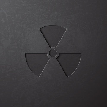 Radiation / radioactive / nuclear sign
