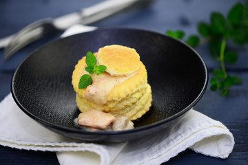 Königinpasteten mit Lachs