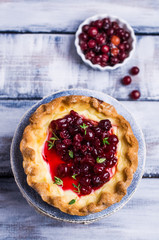 Traditional mini cheese cake