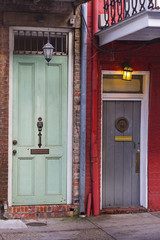 Two old door from the french quarter