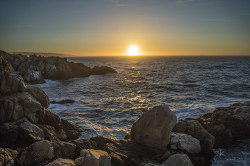 Atardecer en vina del mar (Chile)